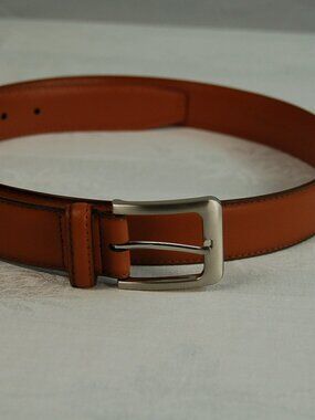 Vatan Palomino Genuine Leather Belt -- Saddle Brown -- 40